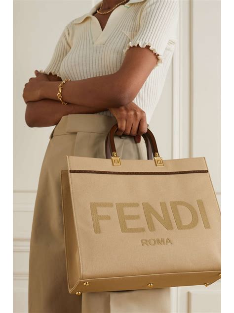 fendi mia tote|Fendi sunshine tote.